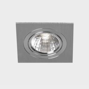 Oprawa wpuszczana REBECCA SQ K53271 LED Kohl Lighting nowoczesna kwadratowa lampa sufitowa w kolorze białym lub aluminiowym