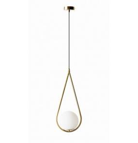 Lampa wisząca MILANO P1965-20 Auhilon oprawa w kolorze złotym