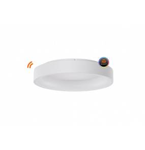 Plafon Solvent R 80 TOP SMART WIFI AZ3997 AZzardo oprawa sufitowa w kolorze białym + pilot