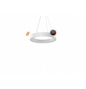 Lampa wisząca Solvent R 45 PENDANT SMART WIFI AZ3967 AZzardo oprawa  w kolorze białym + pilot