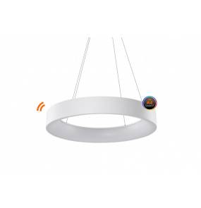 Lampa wisząca Solvent R 80 PENDANT SMART WIFI AZ3973 AZzardo oprawa  w kolorze białym + pilot