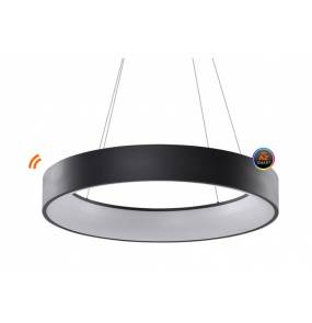 Lampa wisząca Solvent R 110 PENDANT SMART WIFI AZ3975 AZzardo oprawa  w kolorze czarnym + pilot