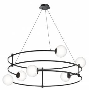 Lampa wisząca Balance MOD317PL-06B Maytoni dekoracyjna oprawa w kolorze czarnym