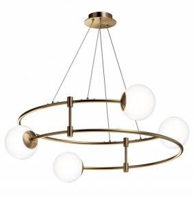 Lampa wisząca Balance MOD317PL-04G Maytoni dekoracyjna oprawa w kolorze złotym