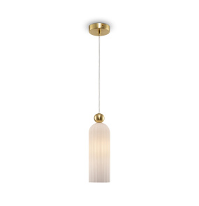 Lampa wisząca ANTIC MOD302PL-01W oprawa w kolorze złotym MAYTONI