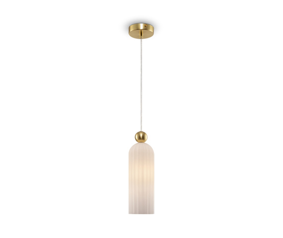 Lampa wisząca ANTIC MOD302PL-01W oprawa w kolorze złotym MAYTONI