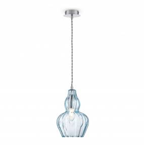 Lampa wisząca  Eustoma MOD238-PL-01-BL Maytoni dekoracyjna oprawa w kolorze niebieskim