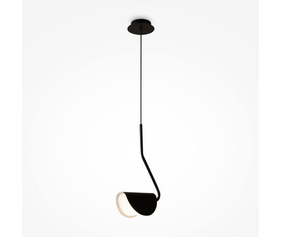Lampa wisząca MOLLIS MOD126PL-01B oprawa w kolorze czarnym MAYTONI