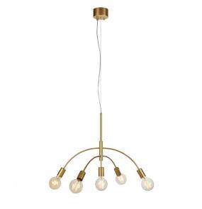 Lampa wisząca CYGNUS Pendant 5L Gold 108287 Markslojd nowoczesna oprawa wisząca