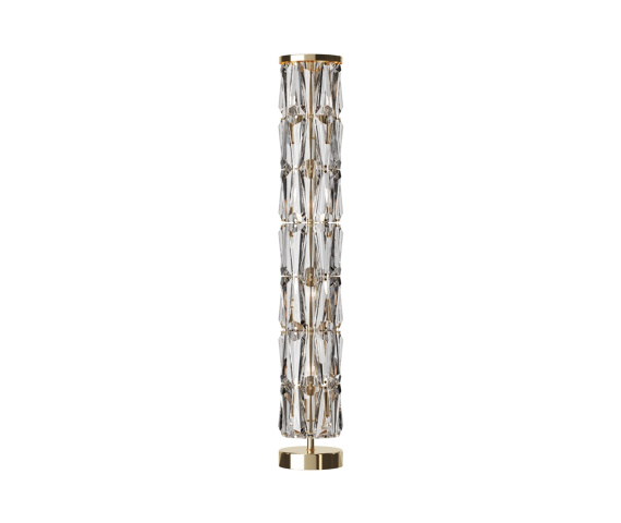 Lampa podłogowa PUNTES MOD043FL-08G oprawa w kolorze złotym MAYTONI