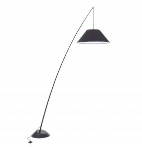 Lampa podłogowa Campanula Z002FL-01B Maytoni dekoracyjna oprawa w kolorze czarnym