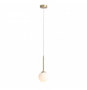 Lampa wisząca  BOSSO 1087XXS40 14cm Aldex oprawa w stylu nowoczesnym w kolorze mosiądzu