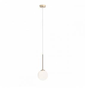 Lampa wisząca  BOSSO 1087XXS30 14cm Aldex złota oprawa w stylu nowoczesnym 