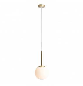 Lampa wisząca  BOSSO 1087XS40 20cm Aldex oprawa w stylu nowoczesnym w kolorze mosiądzu