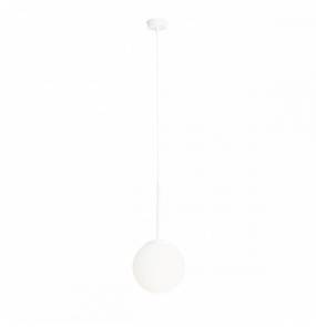 Lampa wisząca  BOSSO 1087XS 20cm Aldex biała oprawa w stylu nowoczesnym 