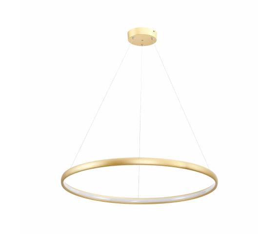 Lampa wisząca CARLO PL210503-800-GD nowoczesna oprawa LED w kolorze złotym Zuma Line