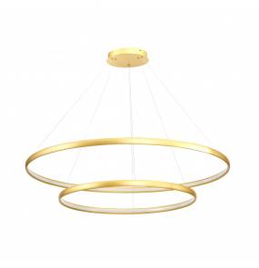 Lampa wisząca CARLO PL210503-800+1200-GD oprawa w kolorze złotym ZUMA LINE