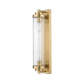 Kinkiet Lorenzo Light Prestige klasyczna lampa ścienna w kolorze złotym