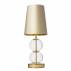 Lampa stołowa COCO 41091107 KASPA klasyczna oprawa stojąca o szampańsko-złotej barwie