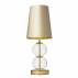 Lampa stołowa COCO 41091107 KASPA klasyczna oprawa stojąca o szampańsko-złotej barwie