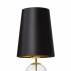 Lampa stołowa COCO 41092102 KASPA klasyczna oprawa stojąca o czarno-złotej barwie