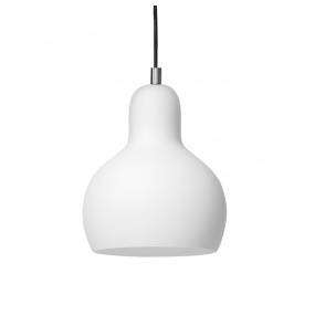 Lampa wisząca Longis White I 10875103 Kaspa oprawa w kolorze białym z chromowymi elementami