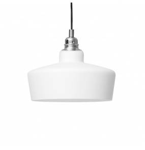 Lampa wisząca Longis White III 10877103 Kaspa oprawa w kolorze białym z chromowymi detalami