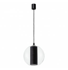 Lampa wisząca Merdia Black L 11097102 KASPA elegancka oprawa w kolorze czarnym