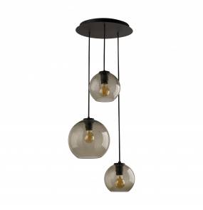 Lampa wisząca Vetro 7641 Nowodvorski Lighting czarna dekoracyjna oprawa w nowoczesnym stylu