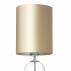 Lampa stojąca ZOE 41093107 KASPA szampańsko-srebrna lampka stołowa w stylu glamour