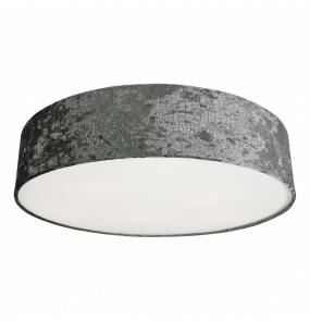 Plafon CROCO GRAY 65cm 8956 Nowodvorski Lighting szara okrągła oprawa sufitowa