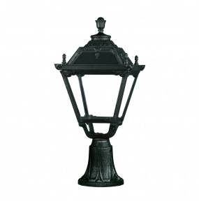 Lampa stojąca zewnętrzna Indura Medium 4 146H-G05X1A-02 IP55 Dopo klasyczna oprawa ścienna w kolorze czarnym