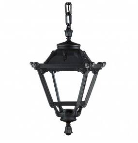 Lampa wisząca zewnętrzna Indura Mini 4 149G-G05X1A-02 IP55 Dopo klasyczna oprawa sufitowa w kolorze czarnym