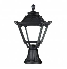 Lampa stojąca zewnętrzna Indura Mini 4 149H-G05X1A-02 IP55 Dopo klasyczna oprawa ogrodowa w kolorze czarnym