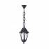 Lampa wisząca zewnętrzna Indura Mini 6 150G-G05X1A-02 IP55 Dopo klasyczna oprawa sufitowa w kolorze czarnym 
