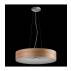 Lampa wisząca okrągła fornir KAPRI 67140 oprawa zwieszana do salonu Ramko