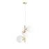 Lampa wisząca BLOOM 4 BRASS 1091L40 oprawa w kolorze mosiądzu ALDEX