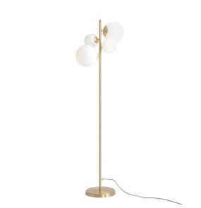 Lampa podłogowa BLOOM FLOOR BRASS 1091A40 oprawa w kolorze mosiądzu ALDEX