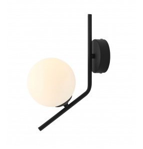 Kinkiet GALLIA 1095C1 minimalistyczna oprawa w kolorze czarnym ALDEX