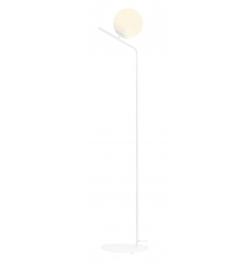Lampa podłogowa GALLIA 1095A nowoczesna oprawa w kolorze białym ALDEX