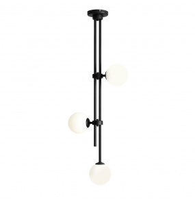 Lampa sufitowa HARMONY 1073PL_E1 Aldex designerska oprawa w kolorze czarnym