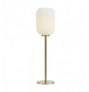 Lampa stołowa CAVA Table 1L Brushed Brass/White 108251 Markslojd oprawa w nowoczesnym stylu