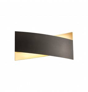 Kinkiet XAVIER 01-2381 Redo Group nowoczesna oprawa kolorze czarno złotym