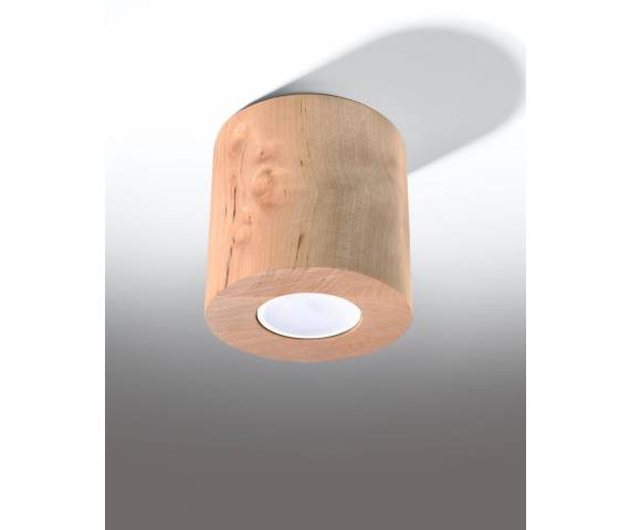 Lampa sufitowa SL.0492 ORBIS naturalne drewno SOLLUX LIGHTING
