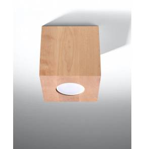 Plafon QUAD naturalne drewno