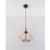Lampa wisząca POMPELMO SL.0393 naturalne drewno Sollux Lighting