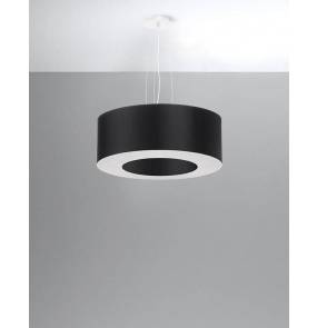 Żyrandol SATURNO 50 SL.0748 czarny Sollux Lighting