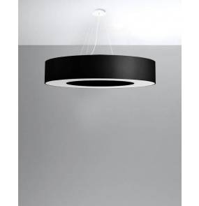 Żyrandol SATURNO 90 SL.0796 czarny Sollux Lighting