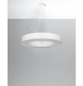 Żyrandol SATURNO SLIM 70 SL.0753 biały Sollux Lighting