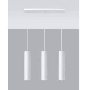 Lampa wisząca LAGOS 3 SL.0325 biała Sollux Lighting